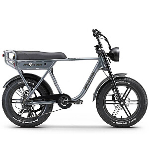 Elektriskais velosipēds APE RYDER 20 A10 pelēks