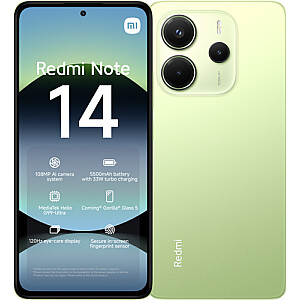 Redmi Note 14 6/128GB Limonezaļš