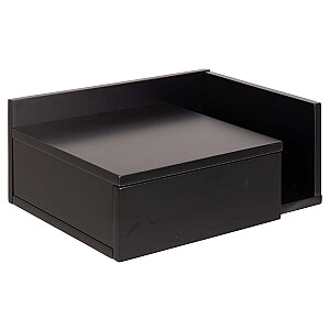Naktsskapītis ASHLAN 40x32xH16,5cm, melns