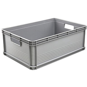 Transportē&scaron;anas kaste ar kravnesību līdz 60kg Robert 60x40x22cm 45L pelēka