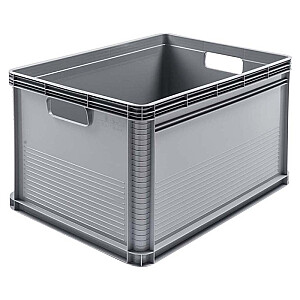 Transportēšanas kaste ar kravnesību līdz 60kg Robert 60x40x32cm 64L pelēka