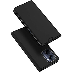 Чехол Skin Pro для Realme C33 с флип-картой, кошелек, черный