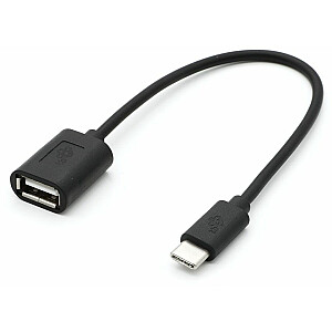 Kabelis USB TB OTG USB - USB C 15cm melns (AKTBXKU4PAC015B)
