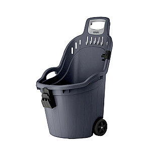 Ķerra Helpy Cart 50L 59,5x53x88,5cm pelēka