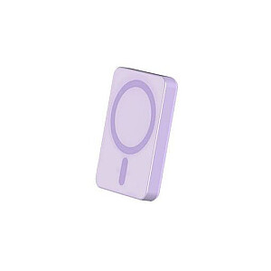 Power MagSafe Powerbank 5000mAh USB C 15W Purpurs