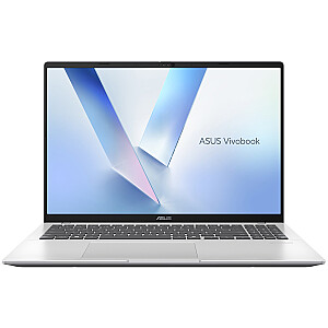 VivoBook 16 M1607KA-KM024W FHD+ IPS AI 5 340 16GB 512SSD EN W11 Sudrabs