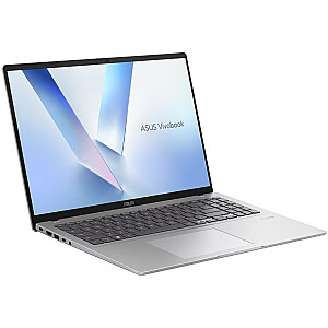 VivoBook 16 M1607KA-KM024W FHD+ IPS AI 5 340 16GB 512SSD EN W11 Sudrabs