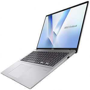 VivoBook 16 M1607KA-KM024W FHD+ IPS AI 5 340 16GB 512SSD EN W11 Sudrabs