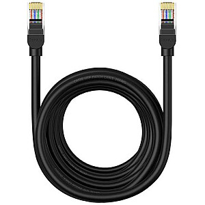Ethernet CAT5, 5m Melns