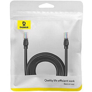Ethernet CAT5, 5m Melns