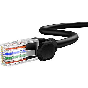 Ethernet CAT5, 5m Melns