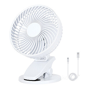Ventilators VIENTO Clip balts ar akumulatoru 003686