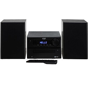 Adler AD 1917 Mini Hi-Fi stereo sistēma ar Bluetooth / CD / USB / FM radio