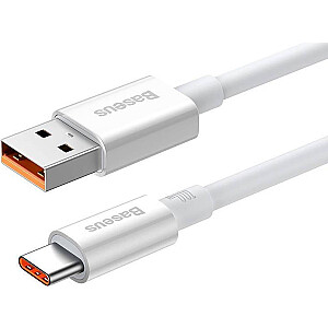 Baseus Superior USB to USB-C 100 Вт, 1,5 м (белый)