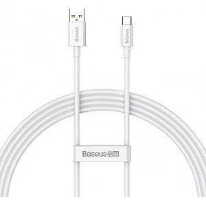 Baseus Superior USB to USB-C 100 Вт, 1,5 м (белый)