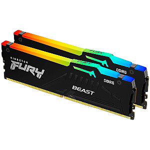 Kingston Fury Beast RGB 64GB [2x32GB 6000MHz DDR5 CL36 DIMM]