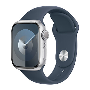 Apple Watch Series 9 41MM - Silver  Prece no ekspozīcijas  Garantija 1 Gads
