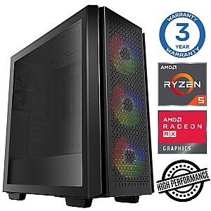 Ryzen 5 5500 16 ГБ 1 ТБ SSD M.2 NVME RX580 8 ГБ без ОС CG560