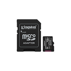 Kingston 128GB microSDXC Canvas Select Plus Gen3 150MB/s A1 Card + Adapter