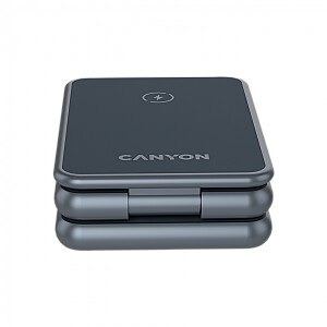 CANYON Foldable wireless charger OnCharge 309 15W 3in1 Metal