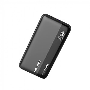CANYON Power Bank PB-240, 25000mAh PD140W display power bank,Size160.0x82x27 mm Weight 508+-10g, Dark Grey