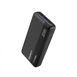 CANYON Power Bank PB-240, 25000mAh PD140W display power bank,Size160.0x82x27 mm Weight 508+-10g, Dark Grey