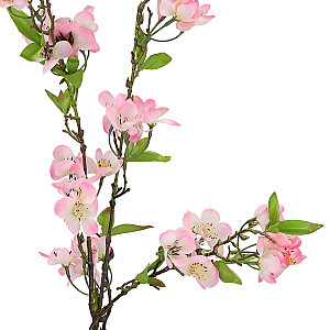 Mākslīgais zars DĀRZĀ H87,5cm, rozā bumbierzieds