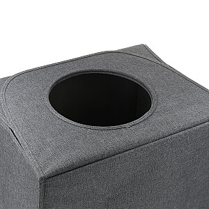 Laundry basket MAX DAY 40x30xH63cm, dark gray