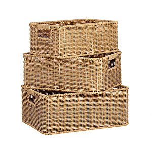 Grozs BASILE 37x27xH15cm, dabīgs