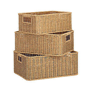 Grozs BASILE 34x24xH13,5cm, dabīgs
