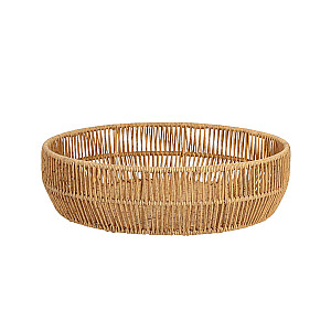 Basket BASILE D33/29xH8.5cm, natural