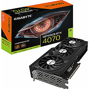 VGA PCIE16 RTX4070 12GB GDDR6X/GV-N4070WF3OC-12GD GIGABYTE (used)