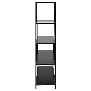 Plaukts SEAFORD 135x35xH150cm, melns