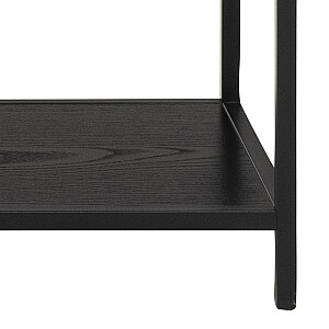 Plaukts SEAFORD 135x35xH150cm, melns