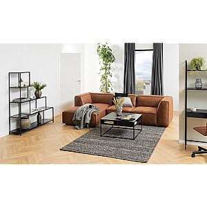 Plaukts SEAFORD 135x35xH150cm, melns