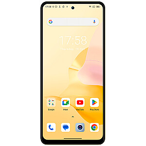Blackview SHARK 8 8/256GB, 6.78 дюйма FHD+ 1080x2460 IPS LCD 120Hz, MTK6789 Octa-core 2.2GHz, 13MP фронтальная/64MP задняя, батарея 5000mAh, Type-C, Android 13, отпечаток пальца, Dual SIM, без зарядки, Сжигающее золото