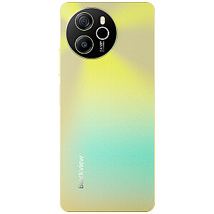 Blackview SHARK 8 8/256GB, 6.78 дюйма FHD+ 1080x2460 IPS LCD 120Hz, MTK6789 Octa-core 2.2GHz, 13MP фронтальная/64MP задняя, батарея 5000mAh, Type-C, Android 13, отпечаток пальца, Dual SIM, без зарядки, Сжигающее золото