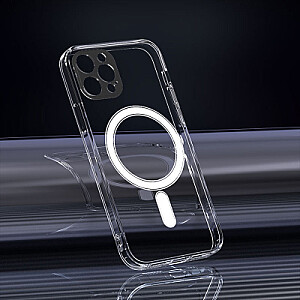 Fusion Mag anti shock 1.5mm silicone case for iPhone 13 6,1" transparent camera protection