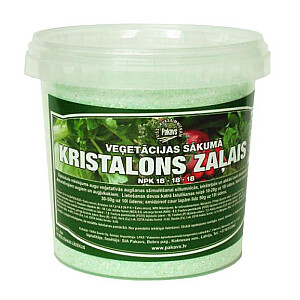 Mēslojums Kristalons zaļais 18-18-18 1kg spainī 838261