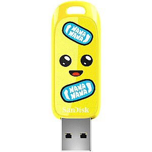 SanDisk USB 3.2,Ingot Type-A,130MB/s,Fortnite Peely Edition,4x6 Box with Window,Global