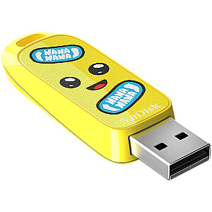 SanDisk USB 3.2,Ingot Type-A,130MB/s,Fortnite Peely Edition,4x6 Box with Window,Global