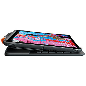 LOGITECH Slim Folio для iPad (7-го, 8-го и 9-го поколения) - BT - ГРАФИТ - НОРДИЧЕСКИЙ
