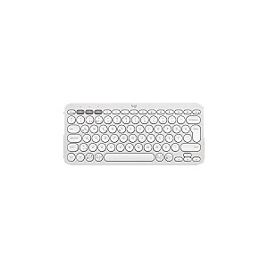 LOGITECH K380S Многофункциональная Bluetooth-клавиатура - ТОНАЛЬНЫЙ БЕЛЫЙ - НОРДИЧЕСКИЙ