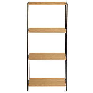 Shelf HARPER 50x30xH110,5cm, ash/black