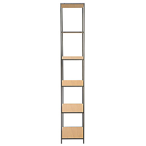 Полка HARPER 50x30xH180см, ясень/черный