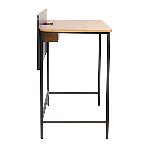 Desk HARPER 100x49,5xH85cm, ash/black