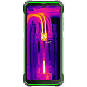 Blackview Rugged BL8800 Dual 5G Pro 6.58" FHD+IPS 1080x2408 8GB/128GB, MT6833V Octa-core 2.2GHz, 16MP Front/5MP+50MP Back Camera FLIR thermal camera Battery 8380mAh Type-C Android 11 Fingerprint Dual SIM NFC NO Charger MIL-STD-810H Green