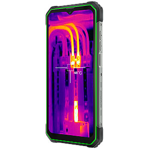 Blackview Rugged BL8800 Dual 5G Pro 6.58" FHD+IPS 1080x2408 8GB/128GB, MT6833V Octa-core 2.2GHz, 16MP Front/5MP+50MP Back Camera FLIR thermal camera Battery 8380mAh Type-C Android 11 Fingerprint Dual SIM NFC NO Charger MIL-STD-810H Green