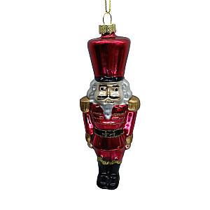 Рождественская игрушка JOY NUTCRACKER 15.5 см, стекло