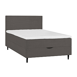 Континентальная кровать LAARA 140x200см, графит